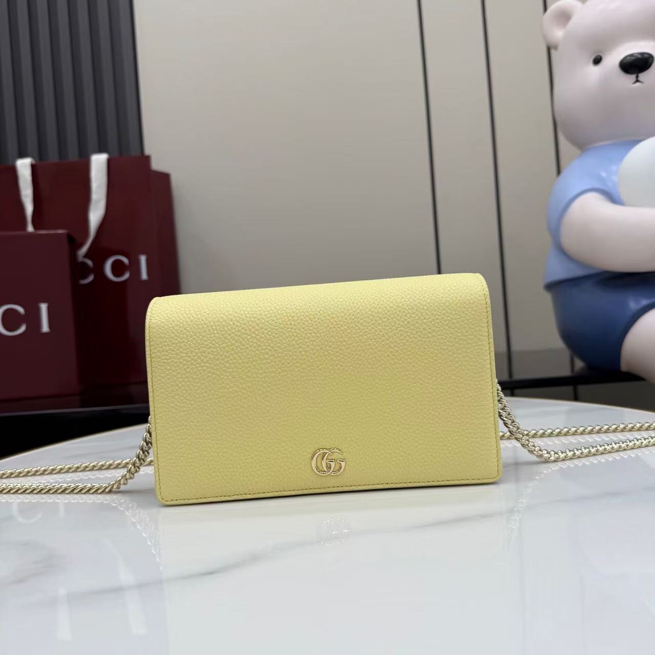 Gucci GG Marmont Chain Wallet
